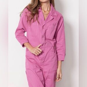 Pistola Tanner Long Sleeve Field Jumpsuit One Piece Levander Size S